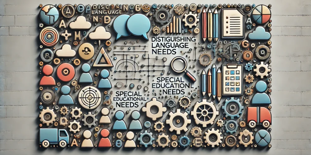 Разграничаване между езикови потребности и специални образователни потребности