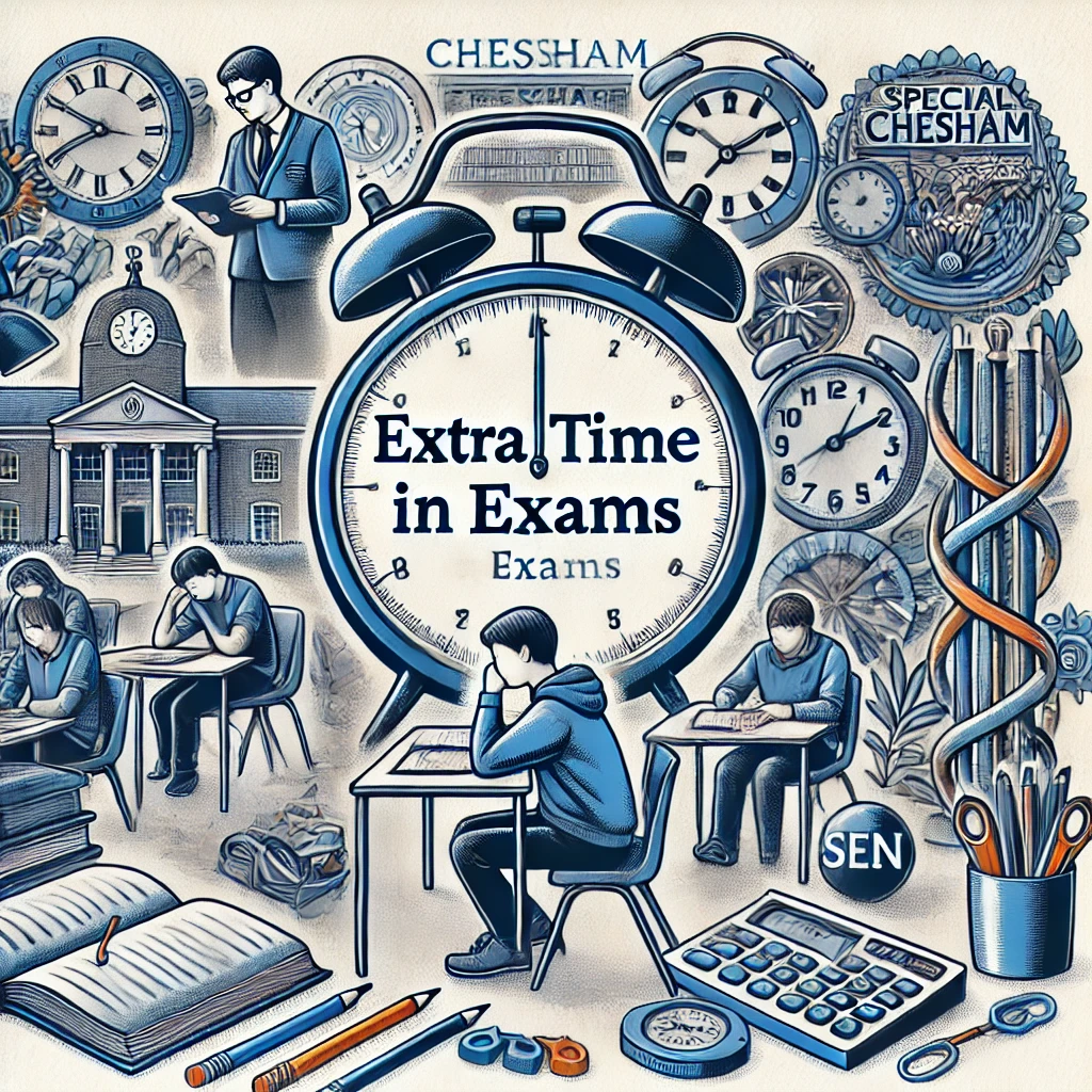 Tiempo adicional en los exámenes para estudiantes con necesidades educativas especiales en Chesham