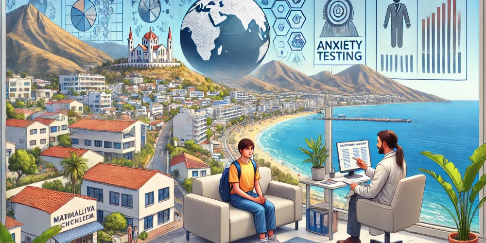 マニラでのインターナショナルスクールの生徒のための不安テスト