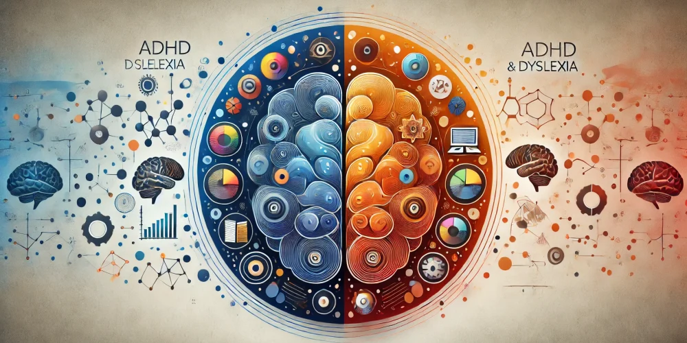 prekrývanie medzi ADHD a dyslexiou
