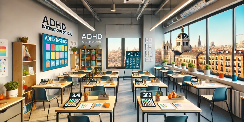 마드리드 국제학생을 위한 ADHD 테스트