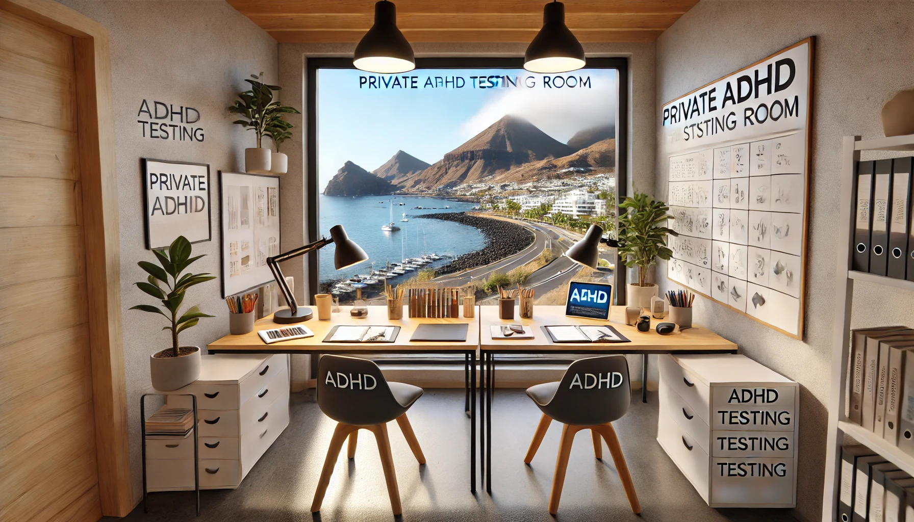 کتاب تست خصوصی ADHD در گرن کاناریا برای دانش آموزان مدارس بین المللی