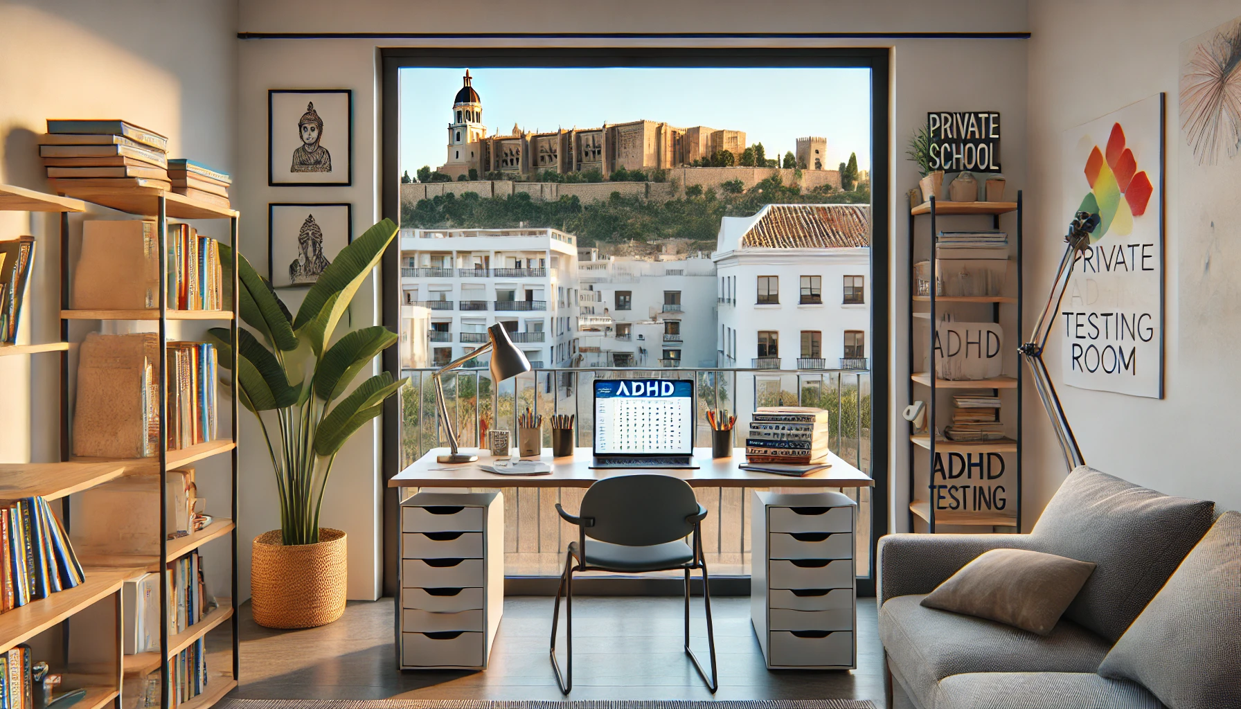 کتاب تست خصوصی ADHD در مالاگا برای دانش آموزان مدارس بین المللی