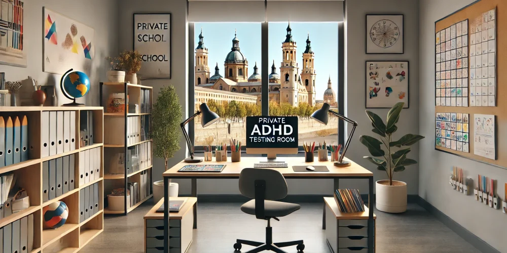 Reserva una prueba privada de TDAH en Zaragoza para estudiantes de escuelas internacionales