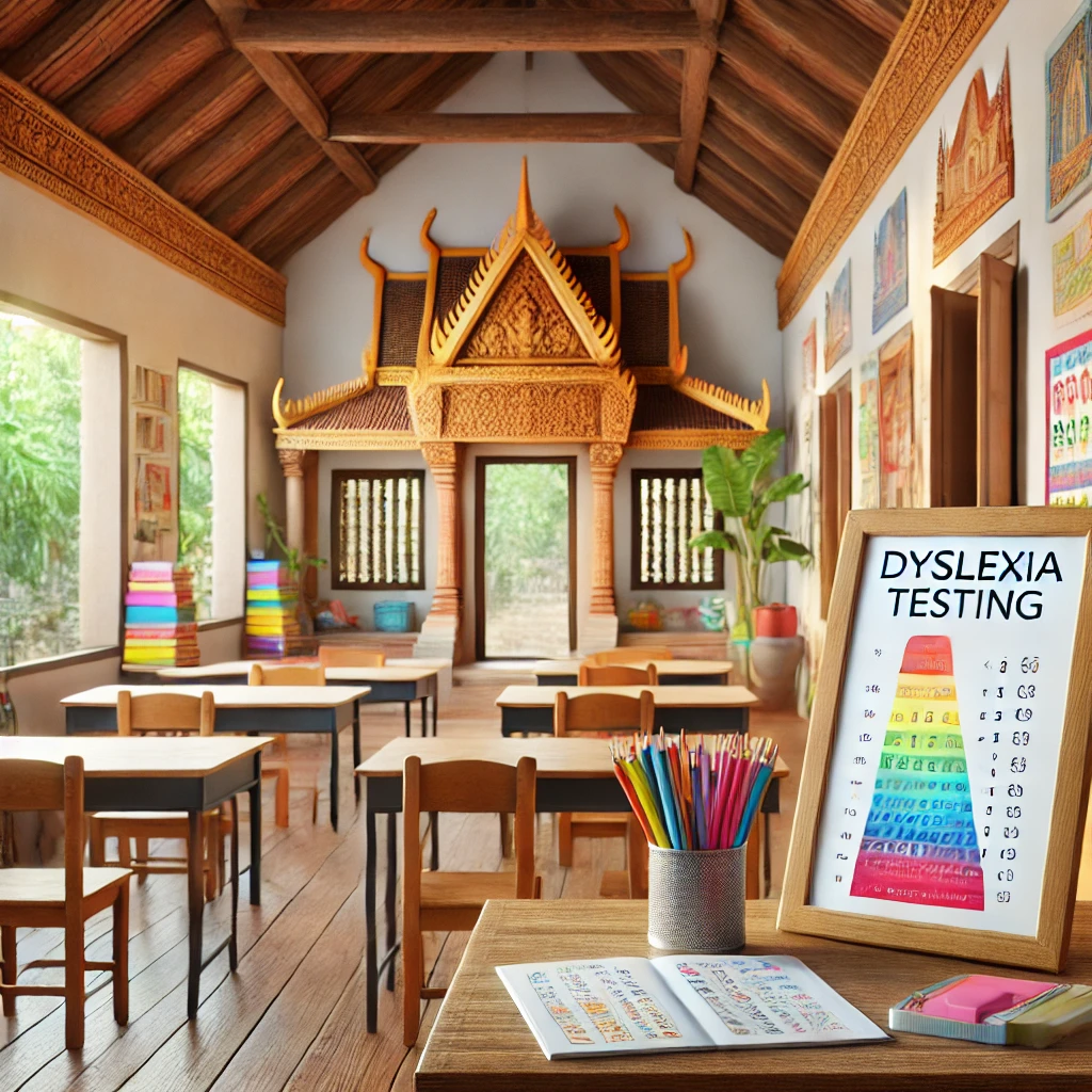 Dyslexia Testing in Cambodia