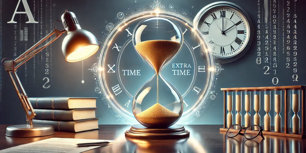 ວິທີການມີຄຸນສົມບັດສໍາລັບການໃຊ້ເວລາພິເສດໃນການສອບເສັງລະດັບ A