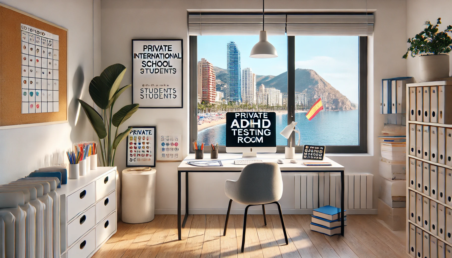 Bestill privat ADHD-testing i Benidorm for internasjonale skoleelever