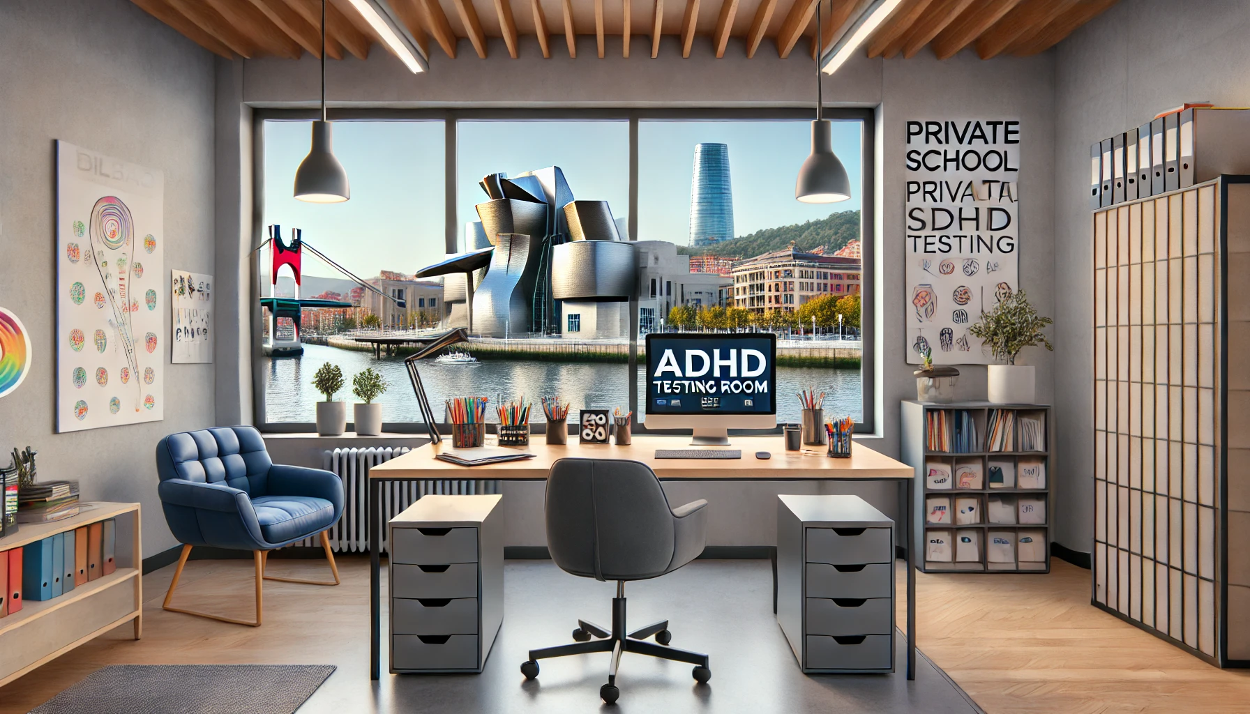 Bestill privat ADHD-testing i Bilbao for internasjonale skoleelever