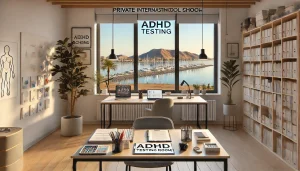 Private ADHD Testing in Torrevieja for International School Students who need tested in English by Accredited International Psychologists.