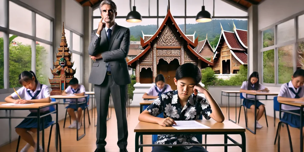 치앙마이의 교육 심리학자들은 국제 학교 학생들을 실패시키고 있다