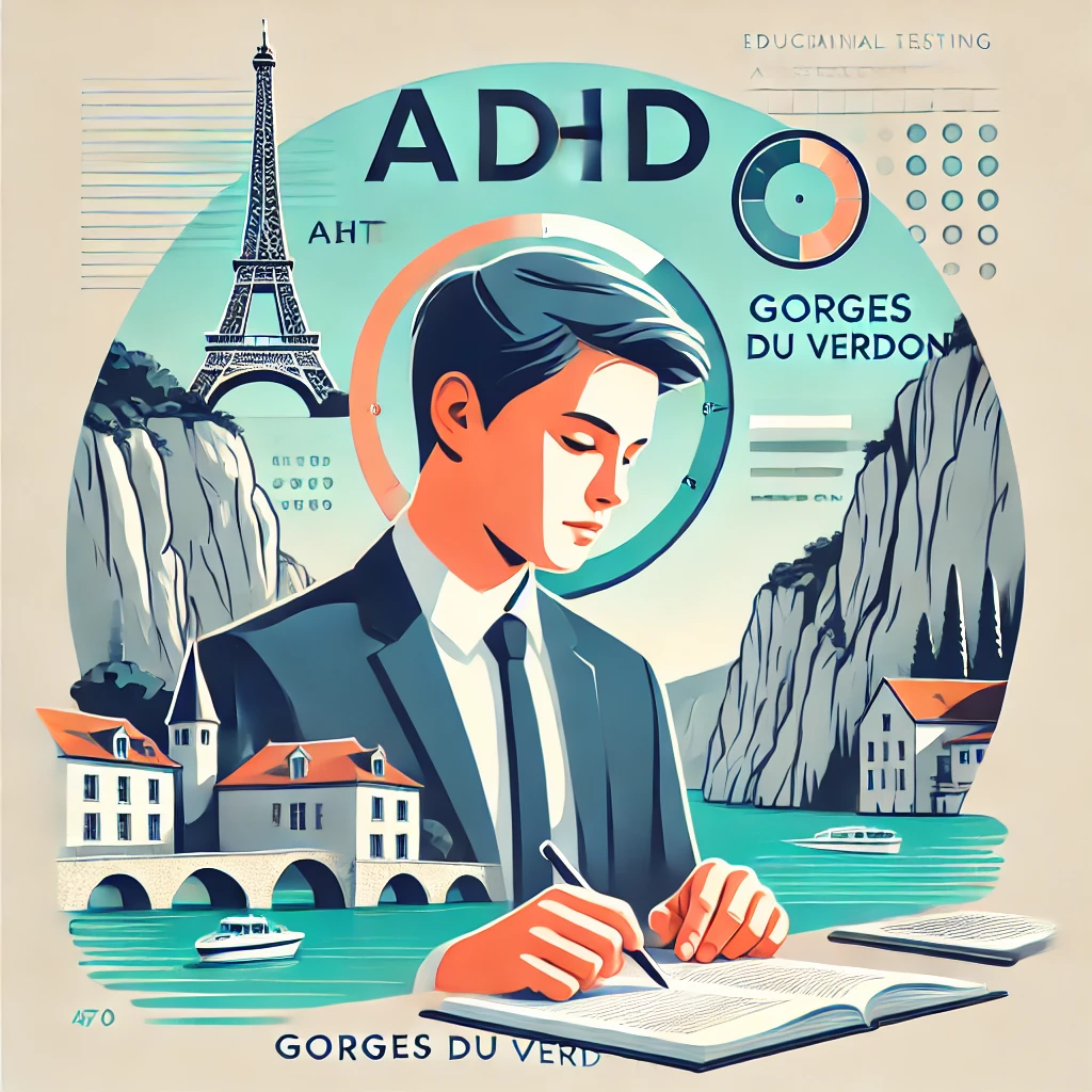 ADHD testas Gorges du Verdon