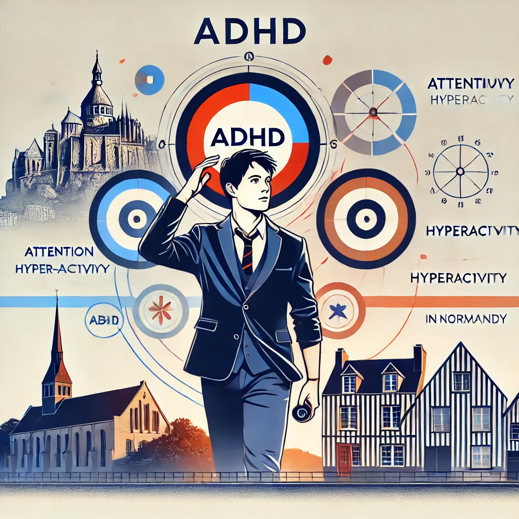 ADHD próf í Normandí