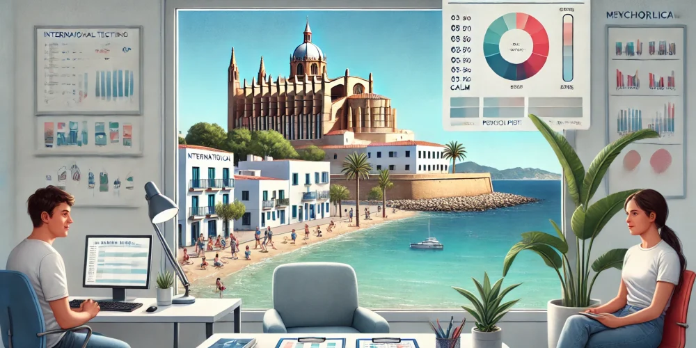 בדיקת חרדה במנורקה לתלמידי בתי ספר בינלאומיים