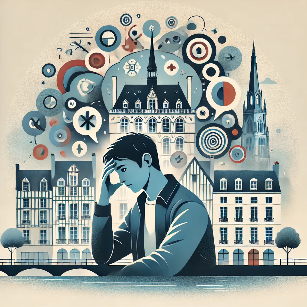 Ahdistuneisuustesti Rennesissä