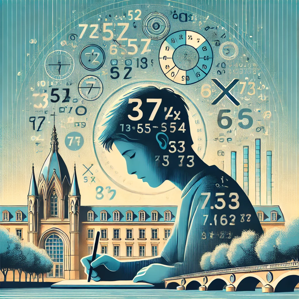 Testowanie dyskalkulii w Aix-en-Provence