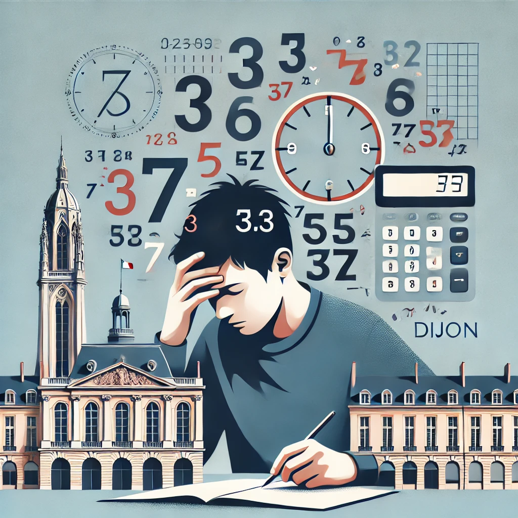 Dyskalkulitesting i Dijon