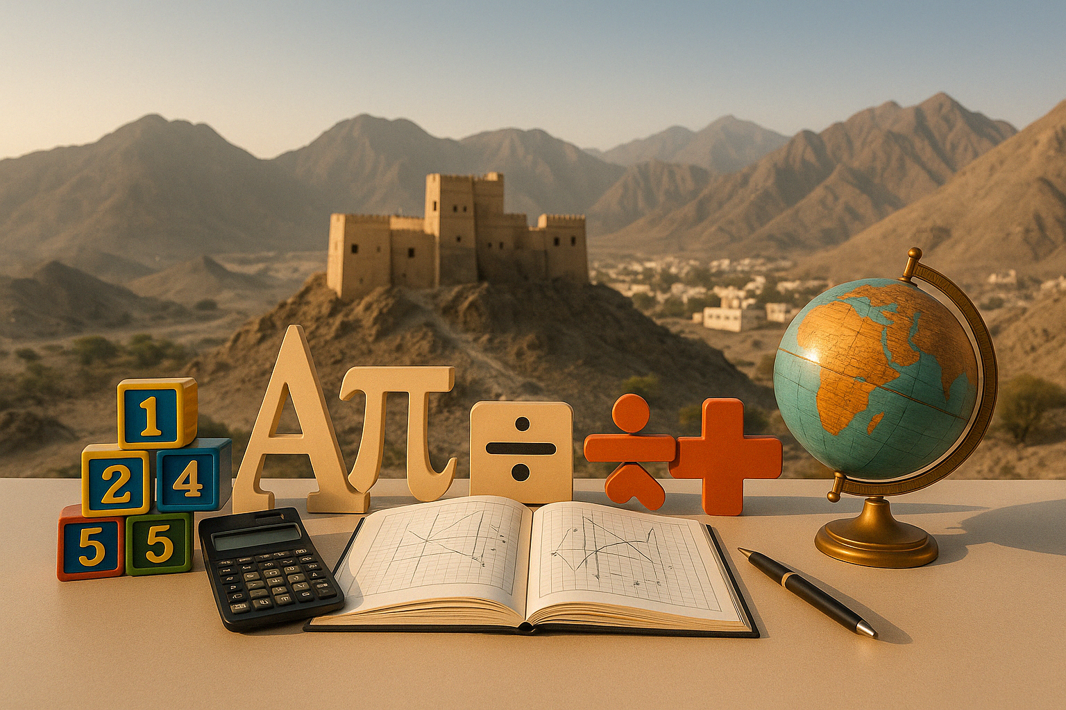 Testování dyskalkulie ve Fujairah