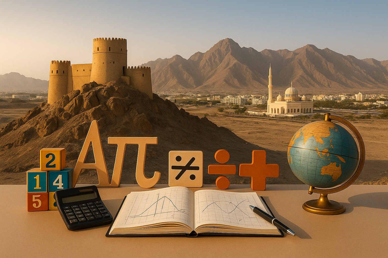 Testování dyskalkulie v Ras Al Khaimah