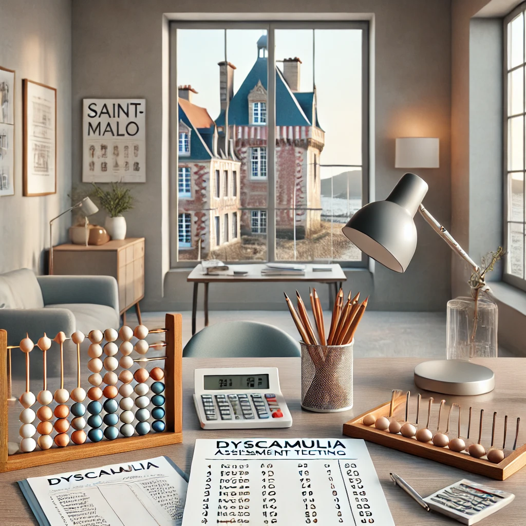 Diskalkulijos testas Saint-Malo