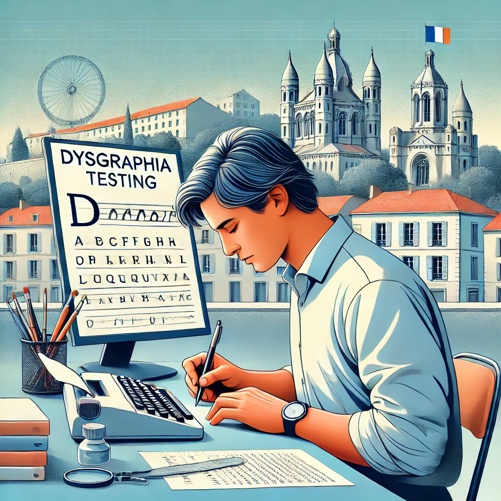 モンペリエでの書字障害検査