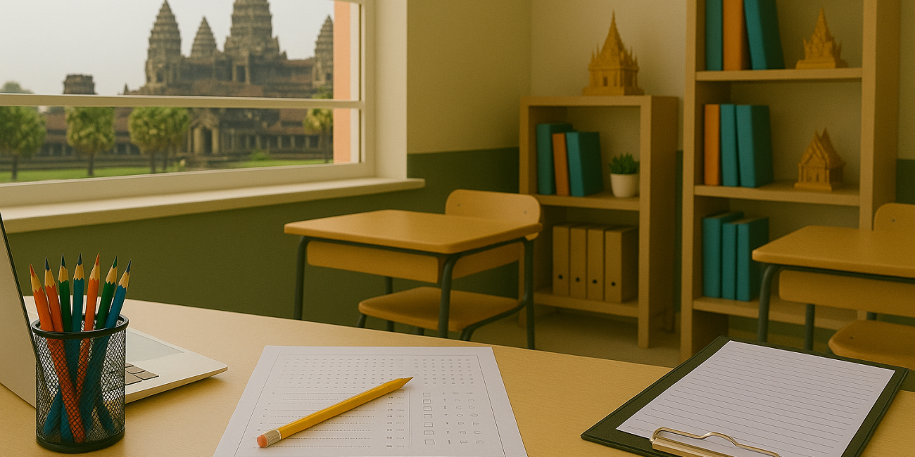 Psykoedukative vurderinger for internasjonale skoler i Siem Reap