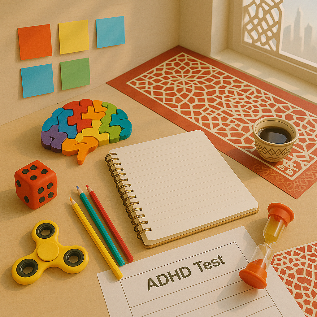 اختبار اضطراب فرط الحركة ونقص الانتباه في البحرين