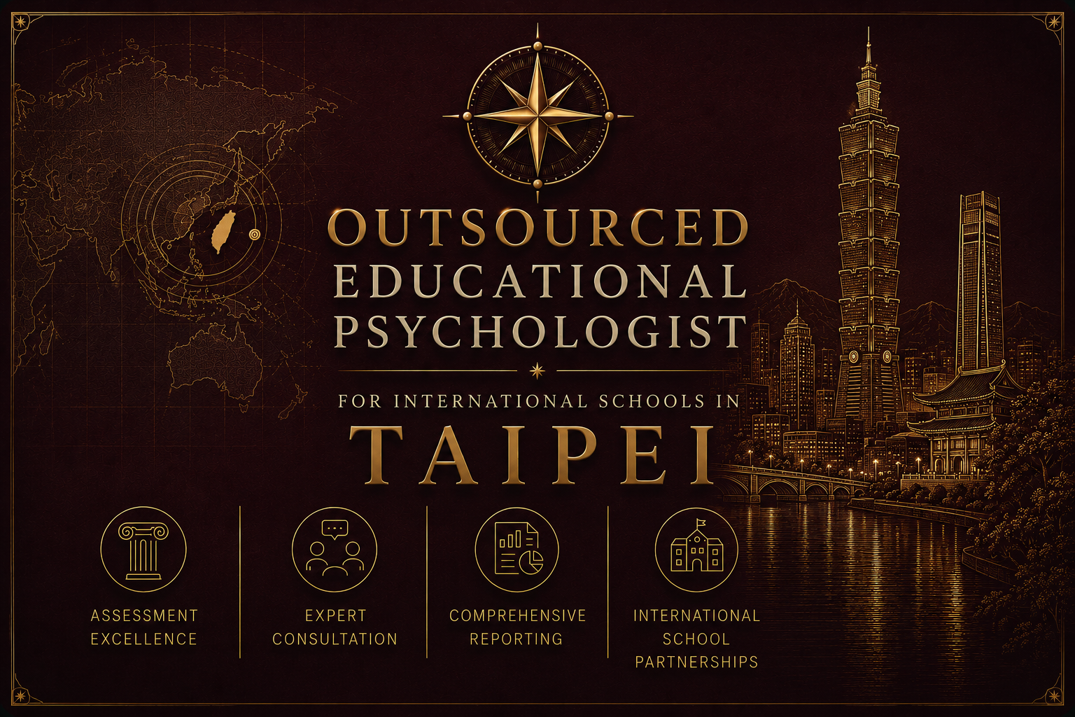 Outsourced EdPsyh Dept for Taipei International Schools