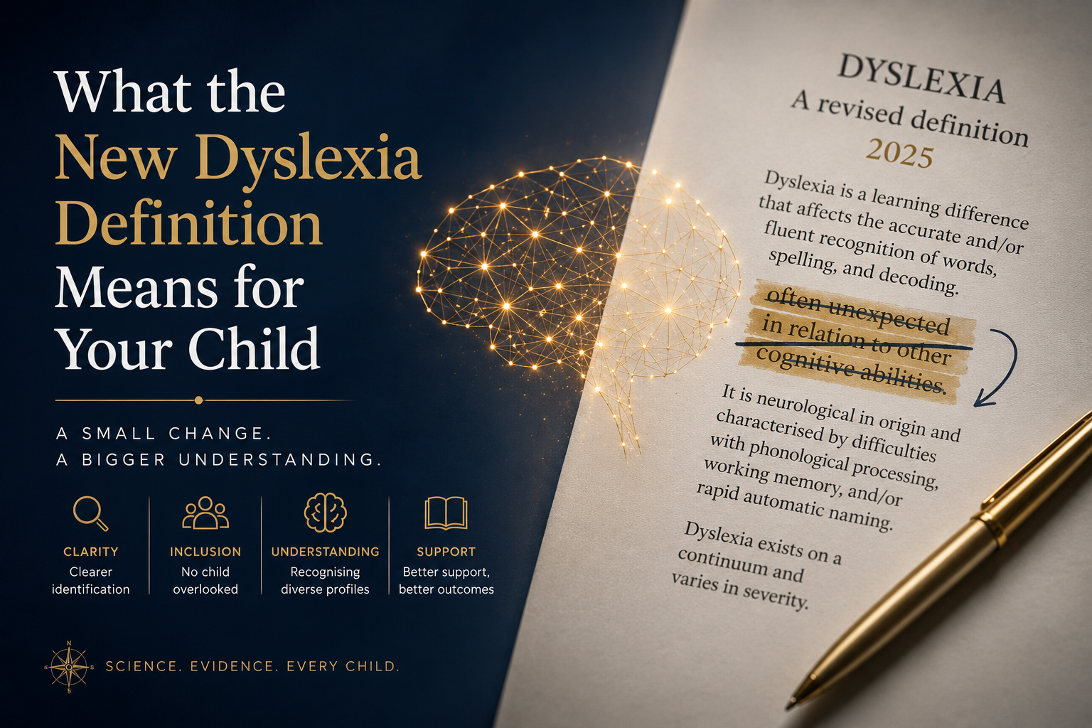 New dyslexia definition