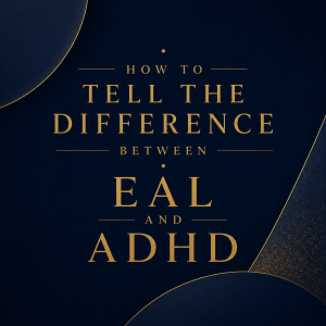 如何區分英語作為附加語言（EAL）和注意力不足過動症（ADHD）