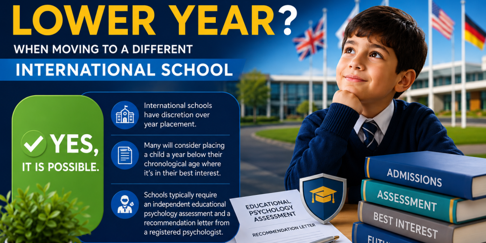 Can My Child Be Placed in a Lower Year When Moving to a Different School?