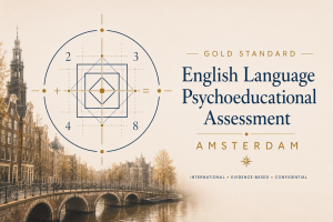 Psykoedukativ vurdering i engelsk språk i Amsterdam