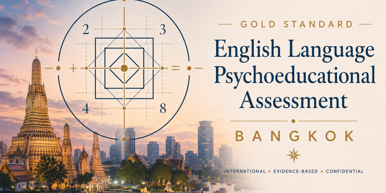Evaluación psicoeducativa del idioma inglés en Bangkok