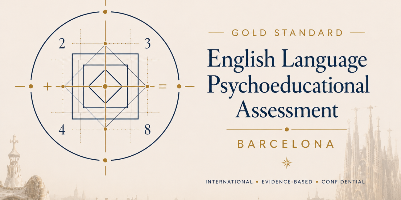 English Language Psychoeducational Assessment Barcelona