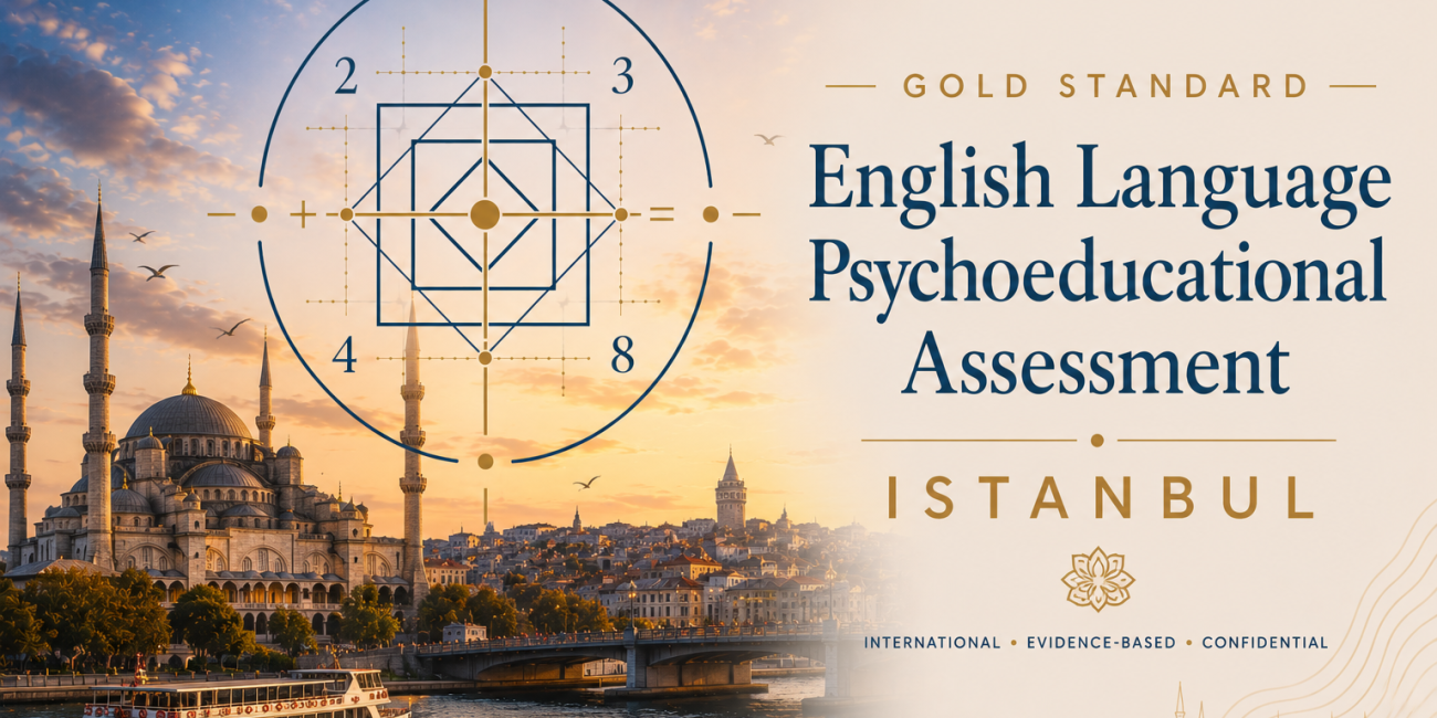 Avaliação Psicoeducacional da Língua Inglesa em Istambul